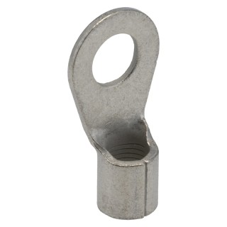 RS PRO Solistrand Uninsulated Crimp Ring Terminal M8 Stud Size 6 AWG Wire Size 33466