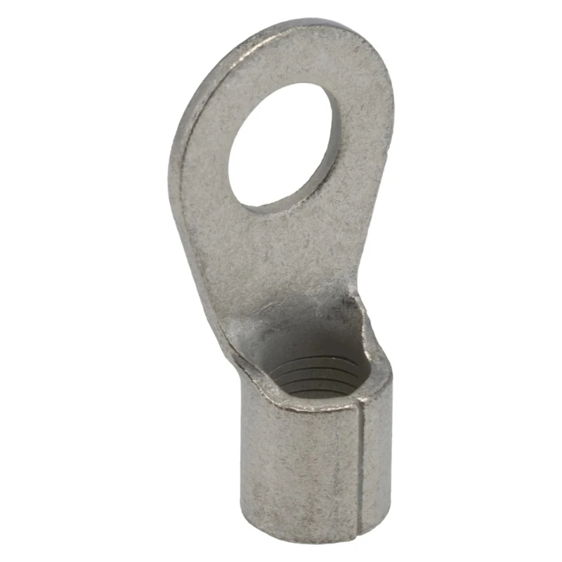 RS PRO Solistrand Uninsulated Crimp Ring Terminal M8 Stud Size 6 AWG Wire Size 33466