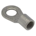 RS PRO Solistrand Uninsulated Crimp Ring Terminal M8 Stud Size 6 AWG Wire Size 33466