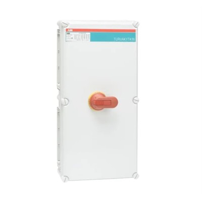 ABB 3-Pole Screw Switch Disconnector OT Series IP65 Rated, 200A, 1000V AC, Screw Clamp Terminal 