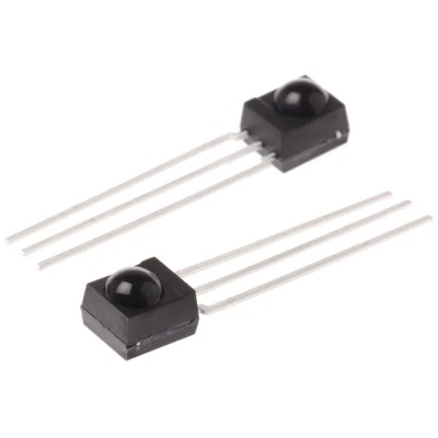 Vishay 38 kHz IR Receiver, 45 m Range, ±45° Angle, 2.5 V to 5.5 V Supply Voltage, TSOP2238