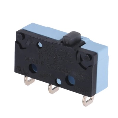 Crouzet Button Micro Switch, Solder Terminal, 5A, 250 V AC, SPDT, IP67 83170402