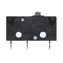 Crouzet Button Micro Switch, Solder Terminal, 5A, 250 V AC, SPDT, IP67 83170402