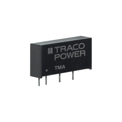 TRACOPOWER 1W SIP DC/DC Converter Through Hole 15V 67mA Input 10.8V to 13.2V TMA 1215S