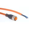 Lumberg Automation Female 5-Way Straight to Unterminated Sensor Actuator Cable, 5 m, 60V, PVC and Polyurethane RKT5-56/5