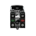 Schneider Electric Harmony XB4 Series Illuminated Push Button Switch, Spring Return, Panel Mount, 22 mm Cutout XB4BW73731B5