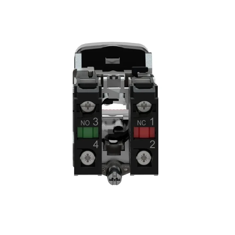 Schneider Electric Harmony XB4 Series Illuminated Push Button Switch, Spring Return, Panel Mount, 22 mm Cutout XB4BW73731B5