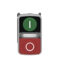 Schneider Electric Harmony XB4 Series Illuminated Push Button Switch, Spring Return, Panel Mount, 22 mm Cutout XB4BW73731B5