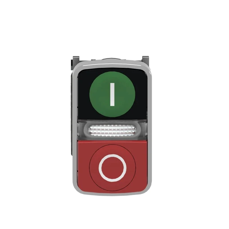 Schneider Electric Harmony XB4 Series Illuminated Push Button Switch, Spring Return, Panel Mount, 22 mm Cutout XB4BW73731B5