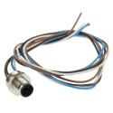 Lumberg Automation Male 4 Way Straight to Unterminated Sensor Actuator Cable 200 mm RSF4-07/0.2
