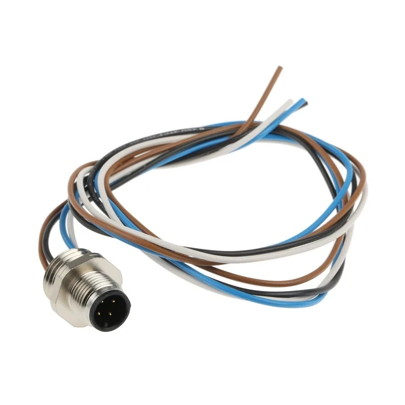 Lumberg Automation Male 4 Way Straight to Unterminated Sensor Actuator Cable 200 mm RSF4-07/0.2