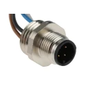 Lumberg Automation Male 4 Way Straight to Unterminated Sensor Actuator Cable 200 mm RSF4-07/0.2