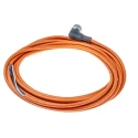 Lumberg Automation Sensor Actuator Cable Female 4-Way Right Angle Connector, 5 m Length RKWT-07/5