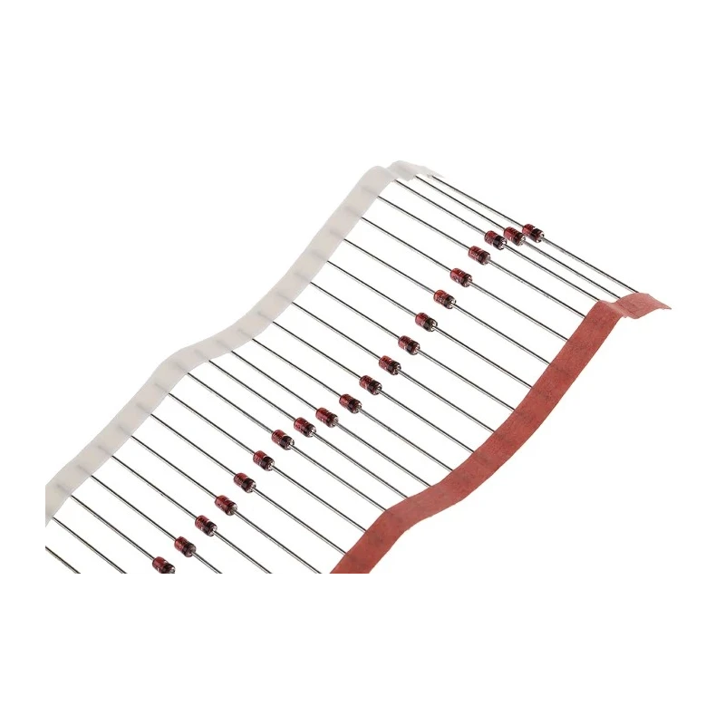 Vishay 6.2 V Zener Diode Single 1.3 W 6% Tolerance Through Hole 2-Pin DO-41 BZX85C6V2-TAP