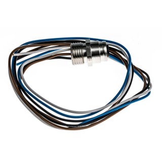 Lumberg Automation Sensor Actuator Cable Female 4-Way Straight to Unterminated, 200 mm RKF4-07/0.2