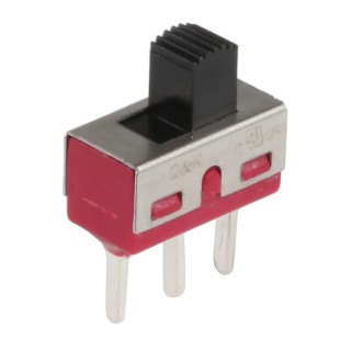 C & K PCB Slide Switch SPDT Latching 6A Nylon 28V DC 250V AC 1000 Series 1101M2S3CQE2