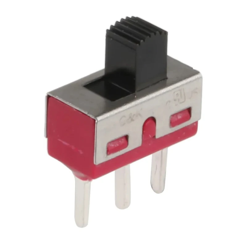 C & K PCB Slide Switch SPDT Latching 6A Nylon 28V DC 250V AC 1000 Series 1101M2S3CQE2