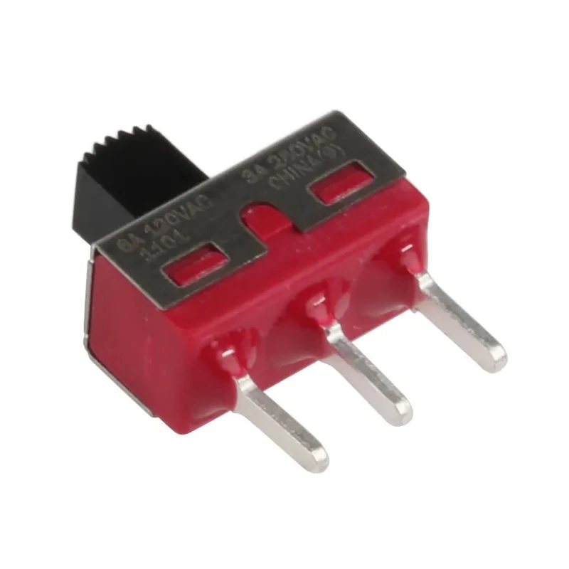 C & K PCB Slide Switch SPDT Latching 6A Nylon 28V DC 250V AC 1000 Series 1101M2S3CQE2