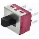 C & K PCB Slide Switch DPDT Latching 6A Nylon 28V DC 250V AC 1000 Series 1201M2S3CQE2