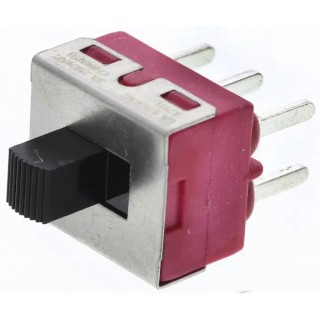 C & K PCB Slide Switch DPDT Latching 6A Nylon 28V DC 250V AC 1000 Series 1201M2S3CQE2