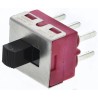C & K PCB Slide Switch DPDT Latching 6A Nylon 28V DC 250V AC 1000 Series 1201M2S3CQE2