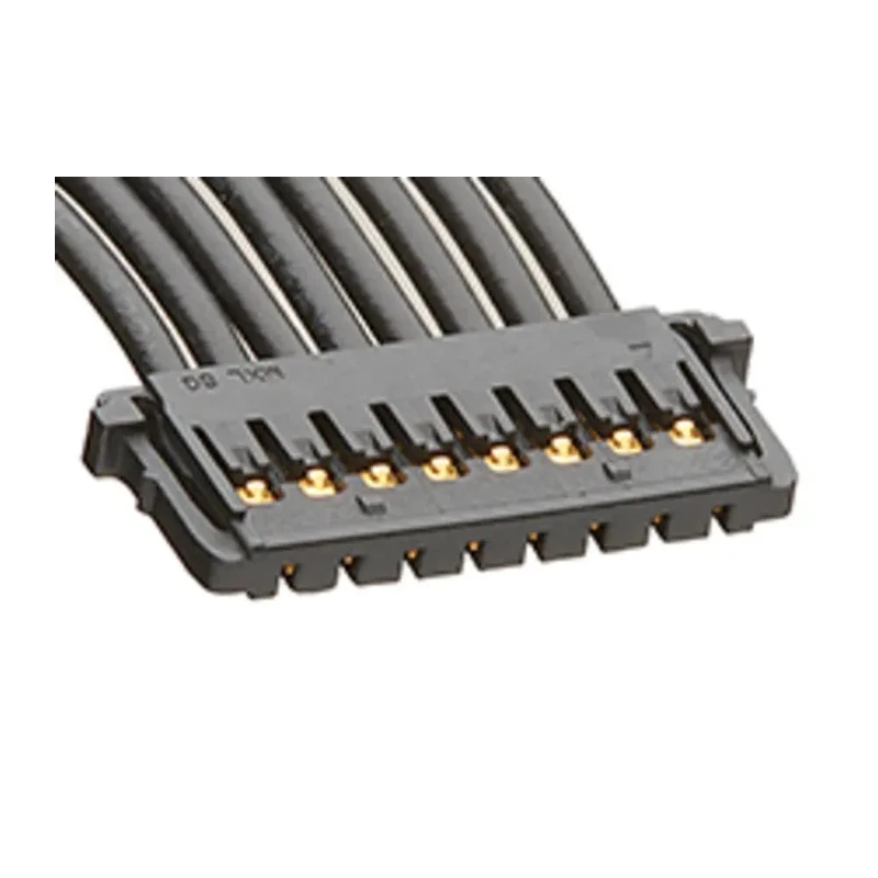 Molex Wire to Board Cable 10 Way Female Picolock Connector Black Thermoplastic Jacket 50 mm 150V 15132-1000