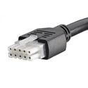 Molex 10 Way Female Mini-Fit Jr to 10 Way Female Mini-Fit Jr Wire to Board Cable 300V 500mm Nylon Jacket 245135-1005