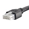 Molex 10 Way Female Mini-Fit Jr to 10 Way Female Mini-Fit Jr Wire to Board Cable 300V 500mm Nylon Jacket 245135-1005