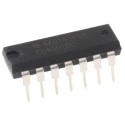 Texas Instruments 4 2-Input NOR Logic Gate 14-Pin PDIP CD4001BE