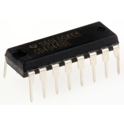 Texas Instruments Clock Synthesiser 1 Output 16-Pin PDIP 3-18V Operating Voltage CD4046BE