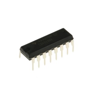 Texas Instruments 4 Stage Through Hole Binary Counter 16 Pin PDIP CD4029BE