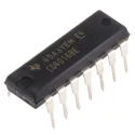 Texas Instruments Analogue Switch CMOS Quad SPST 14-Pin PDIP CD4016BE