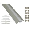 PowerLED LED Strip Extrusion & Diffuser EXT for Under Cabinet Lighting Shelve Lighting Skirting Board Lighting Cove EXT8