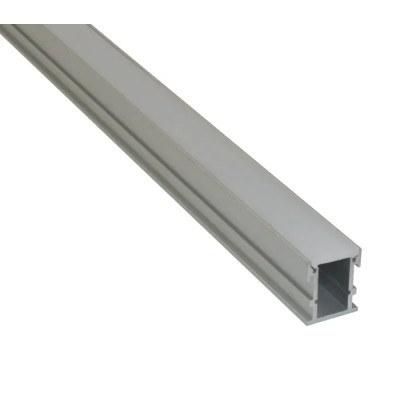 PowerLED LED Strip Extrusion & Diffuser for Cove Lighting, Skirting Board, Shelve, Under Cabinet, Aluminum 1m EXT9