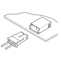 JST SBHS Series Female Crimp Terminal 28 AWG Min Crimp, 24 AWG Max, 1A Current, Tin Plated Phosphor Bronze SBHS-002T-P0.5A
