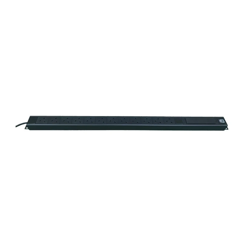 RS PRO 3 m 12 Socket BS1363 Power Distribution Unit Power Strip 250V AC BS1363 Plug BS1363 Sockets BS1363