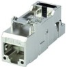 Telegartner AMJ Series Cat6a Shielded Straight Female RJ45 Connector 1 Port RJ45