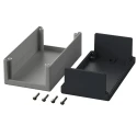 Bopla Element Series Polystyrene Enclosure with Grey Lid, IP30, 55 mm x 150 mm x 80 mm 05440200