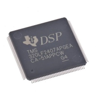 Texas Instruments 16 bit Digital Signal Processor 40 MHz 64kB EEPROM FLASH 144-Pin LQFP TMS320LF2407APGEA