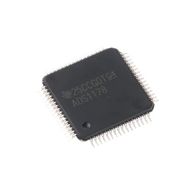 Texas Instruments Multi-Channel 16 Bit 8 ADC Delta Sigma Architecture 52ksps 64-Pin HTQFP ADC ADS1178IPAPT