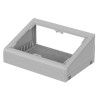 Bopla Ultrapult Series Light Grey ABS Desktop Enclosure Sloped Front 290.9 mm x 198.9 mm x 120.4 mm 45620185 UMP 62018 FP