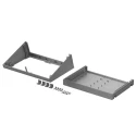 Bopla Ultrapult Series Light Grey ABS Desktop Enclosure Sloped Front 290.9 mm x 198.9 mm x 120.4 mm 45620185 UMP 62018 FP