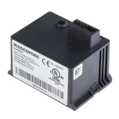 Socomec Communication Module Ethernet for use with DIRIS A40, DIRIS A60, DIRIS A41 4825 0203