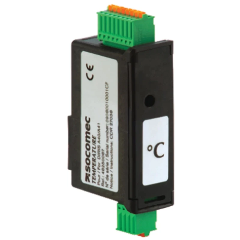 Socomec 3 Phase Digital Energy Meter DIRIS A40 Series Digital Display IEC Standards 4825 0206