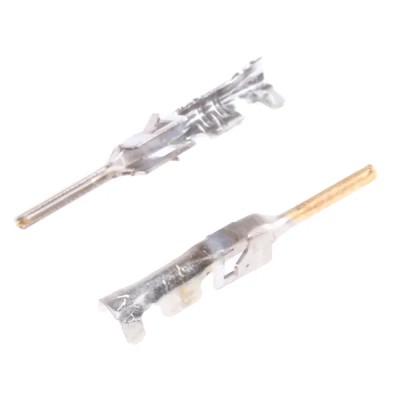 TE Connectivity Micro MATE-N-LOK Series Male Crimp Terminal, 24 AWG Min Crimp, 20 AWG Max 1-794612-1