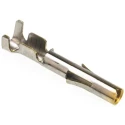 TE Connectivity Universal MATE-N-LOK Series Female Crimp Terminal 19A Current, Gold Plated Brass Contact, 20 AWG to 350550-7