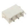 TE Connectivity Universal MATE-N-LOK Series Straight Through Hole PCB Socket, 3-Contact, 1 Row, 6.35 mm Pitch Solder 643414-1