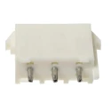 TE Connectivity Universal MATE-N-LOK Series Straight Through Hole PCB Socket, 3-Contact, 1 Row, 6.35 mm Pitch Solder 643414-1