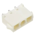 TE Connectivity Universal MATE-N-LOK Series Straight Through Hole PCB Socket, 3-Contact, 1 Row, 6.35 mm Pitch Solder 643414-1