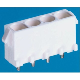 TE Connectivity Universal MATE-N-LOK Series Straight Through Hole PCB Socket 6-Contact 2 Row 6.35 mm Pitch 600V 15A 643424-1